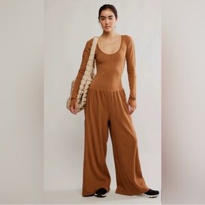 Women's Tan Jumpsuit size XS